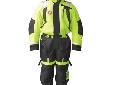 Anti-Exposure Suit - AS-1100Optimum Comfort, Performance, SafetyCOLOR: Hi-Vis Yellow/BlackSIZES: X-LargeCHEST: 44" - 48"APPROVAL: USCG Type IIIWorking on the water often takes people to places where conditions are beyond hostile and with that comes the