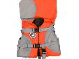 Skipper Infant Vest - AV-30Kids love boats but hate to be confined. So why not keep them happy while onboard with a PFD that moves the way they do? In a Skipper Vest, super soft foam bends with even the smallest young boater, keeping them safely protected