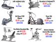 refurbished, remanufactured, cardio, physical therapy, indoor cycling, indoor cycle, group x, chiropractic, chiropractor, personal training, personal trainer, smith machine, leg press, functional trainer, freemotion, free motion, cable crossover, leg