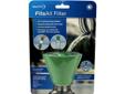 Removing particulates before you purify your water with SteriPEN's UV technology is highly recommended and makes for a much more pleasurable drinking experience. The SteriPEN FitsAll Filter effectively removes particulates from water with the use of a