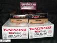 Two boxes of Winchester 95 grain BEB
Two boxes PMC Bronze 95 grain FMJ
One box Fiocchi 95 grain FMJ
Sell or trade of 357 or 38.
Source: http://www.armslist.com/posts/805414/detroit-michigan-ammo-for-sale--five-boxes-of-380-