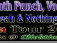 FFDP & Volbeat, Concert Tickets for Baltimore, Maryland
Baltimore Arena in Baltimore, on Thursday, Sept 25, 2014
Five Finger Death Punch, Volbeat, Hellyeah & Nothing More will arrive at Baltimore Arena (Formerly 1st Mariner Arena) for a concert in