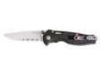 "
SOG Knives FSA97-CP Flash I - Partially Serrated, Satin - CP
The Flashâ¢ line of folding knives debuted SOG's patented S.A.T.â¢ (SOG Assisted Technology). This mechanism helps propel the blade open once the operator has initiated the one-handed opening