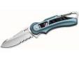 "
Buck Knives 770BLX Flashpoint Blue
Stylish and innovative, the FlashPoint is perfect for general use and specifically designed for use in the outdoors whether it is climbing, hiking, camping, biking, etc... The SafeSpin open/close technology allows one