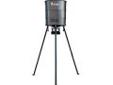 "
Primos 65020 FlatOut Feeder with TriPod Spinner Feeder
Flat-Outâ¢ Tri-Pod Spinner Feeder
Includes: The Vaultâ¢ 6V Digital Spinning Control Unit
Features:
- 6ft High Tripod Feeder with heavy duty self locking steel legs
- All steel construction with no