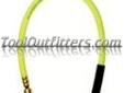 "
Legacy Manufacturing HFZ3802YW2B LEGHFZ3802YW2B FlexzillaÂ® ZillaWhipâ¢ 3/8"" x 2' ZillaGreenâ¢ Ball Swivel Whip Hose
WHY USE A ZillaWhipâ¢
Increases longevity of the main hose
Reduces user fatigue by eliminating weight of coupler/plug
Ball swivel increases