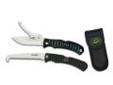 "
Outdoor Edge Cutlery Corp FC-30 Flip N' Zip / Saw Combo - Box
The most compact, folding knife-saw combo. Double blade Flip nâ Zip plus 4.5â triple ground wood/bone saw. Both skinning and gutting blades open, close and lock independently. Ergonomic