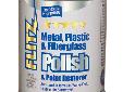 Polish - Paste - 2 lb. Quart CanPart #: CA 03518One product, Many uses. Metal, Plastic, Fiberglass, Glass, Corian...This is the Flitz signature product. A concentrated cream, Flitz Polish is unsurpassed in its ability to Clean, Polish, Deoxidize and