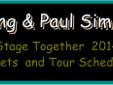 Floor Tickets Sting Paul Simon United Center Chicago February 25 2014
United Center Chicago, IL
Do not miss this event for 2014! "Paul Simon and Sting: On Stage Together" will kick off their tour in February. This tour will feature the two playing their