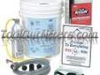 "
FJC, Inc. 1996 FJC1996 Flush In a Bucket Kit
Features and Benefits:
Contains everything necessary to flush a mobile A/C system.
Assortment Includes:
1-Part #1228 - Flush
1-Part #2710 - Flush kit
1-Part #2770 - Flush coupler
1-Part #2815 - Manual
1-Part