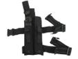 The PS90/P90 Double Magazine pouch is designed to carry two 50 round clips and designed to meet FN's tight specifcations. It features custom designed magazine cups to secure and seal your magazine from the elements. The leg and waist straps allow for a