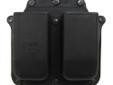 Double Magazine Pouch, Belt Fits: FN: FNX9, FNX40, FNP9, FNP40Taurus: PT809, PT840
Manufacturer: Fobus
Model: 6900BHS
Condition: New
Price: $17.75
Availability: In Stock
Source: