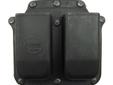 Double Mag Pouch- Roto Belt- Black- Fits 2.75" BeltsFits:Glock: 17, 19, 22, 23, 26, 27, 31, 32, 33, 34, 35, 37, 38, 39 (9, 40, 357, 45 GAP)H&K: USP (9mm and 40)Taurus: PT145, PT822
Manufacturer: Fobus
Model: 6900RB214
Condition: New
Availability: In