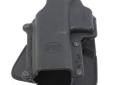 Fobus Holster- Type: Roto Paddle- Color: Black- Left HandFeatures:- Unique Roto-Holster? system rotates 360Â° employing a forward or rearward cant.- Easily adjusts for cross draw, bodyguard, driver, small of the back or strong side carry.- Patented locking