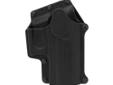 Own the renowned Fobus holster in the belt mount model. These holsters accept up to 2" belts inserted through one of two channels. Your firearm will ride in a close to the body-low profile position, ideal for concealment. Weighing in at just under 2