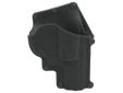 Own the renowned Fobus holster in the belt mount model. These holsters accept up to 2" belts inserted through one of two channels. Your firearm will ride in a close to the body-low profile position, ideal for concealment. Weighing in at just under 2