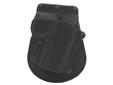 Unique Fobus Roto-Holster rotates 360 degrees and adjusts easily for cross-draw, bodyguard/driver/ small-of-the-back, and strong-side carries. Fobus patented locking adjustment allows the firearm either a forward or reverse cant, with total gun retention.