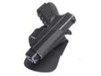 Push Botton Roto HolsterLevel 2 Lever Action Roto HolsterFits: Glock 17/19- Includes belt and paddle attachmentsAccessories: Belt and PaddleFinish/Color: BlackFit: Glk 17,19,22,23,31,32,34,35Frame/Material: KydexHand: Right HandModel: Level 2 Thumb