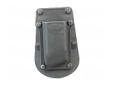 Single Mag Pouch, Exceptional fit and profile.PaddleFits (9mm Double Stack):Beretta 92/96Browning HPRugerWalther .9/.40Springfield XDSig 9mm ONLYSigma 99S7W 5906Taurus 92/99 Millenium .9/.40 Generic 9mm & .40.Finish/Color: BlackFit: Single Mag