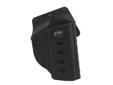 The new E2 series features one-piece holster body construction, and like all FOBUS Holsters, the Evolution, is lightweight and includes steel reinforced rivet attachment and a protective sight channel. The paddle also includes a rubberized insert to