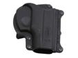 Fobus Holster- Type: Roto Belt- Color: Black- Right HandFeatures:- Available in 1 3/4" duty belt- Unique Roto-Holster? system rotates 360Â° employing a forward or rearward cant.- Easily adjusts for cross draw, bodyguard, driver, small of the back or strong