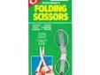 Coghlans 7600 Folding Scissors
Folding Scissors feature stainless steel blades with chrome plated die cast handles.Price: $1.58
Source: http://www.sportsmanstooloutfitters.com/folding-scissors.html
