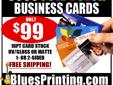 Only Need 1,000 Business Cards?
We've got the best prices on ALL Quantities! Go online or email us for a fast free quote:
email: sales @ BluesPrinting .com
FULL COLOR PRINTING, SIGNS, BANNERS, MAGNETS, STICKERS, MORE!
BluesPrinting.com
Chicago