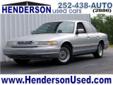 Henderson Used Cars
415 Raleigh Rd., Â  Henderson, NC, US -27636Â  -- 252-438-2886
1997 Ford Crown Victoria LX
Low mileage
Call For Price
Click here for finance approval 
252-438-2886
About Us:
Â 
Â 
Contact Information:
Â 
Vehicle Information:
Â 
Henderson