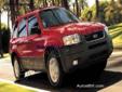 Price: $7450
Make: Ford
Model: ESCAPE
Year: 2003
Technical details . Make : Ford, Model : ESCAPE, Version : Gl, year : 2003, . Technical features : . Automovil, mileage : 139.647 Km., Options : . Fuel : Naphtha ., Valdosta.
Source:
