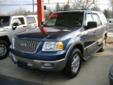 Columbus Auto Resale
2081 Harrisburg Pike, Grove City, Ohio 43123 -- 800-549-2859
2003 Ford Expedition Eddie Bauer 5.4L Pre-Owned
800-549-2859
Price: $8,950
Â 
Â 
Vehicle Information:
Â 
Columbus Auto Resale http://www.columbusautoresale.com
Click here to