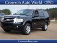 2008 Ford Expedition XLT $12,594
Crowson Auto World
541 Hwy. 15 North
Louisville, MS 39339
(888)943-7265
Retail Price: Call for price
OUR PRICE: $12,594
Stock: 5902P
VIN: 1FMFU155X8LA05902
Body Style: 4x2 XLT 4dr SUV
Mileage: 90,208
Engine: 8 Cylinder