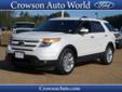 2014 Ford Explorer Limited $31,992
Crowson Auto World
541 Hwy. 15 North
Louisville, MS 39339
(888)943-7265
Retail Price: Call for price
OUR PRICE: $31,992
Stock: 2205P
VIN: 1FM5K7F8XEGC62205
Body Style: Limited 4dr SUV
Mileage: 26,964
Engine: 6 Cylinder