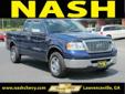 Nash Chevrolet
Click here for finance approval 
800-581-8639
2007 Ford F-150 2WD SuperCab 133 XLT
Low mileage
Call For Price
Â 
Contact Internet Sales at: 
800-581-8639 
OR
Email or call us for Awesome car
Engine:
281L 8 Cyl.
Transmission:
Automatic