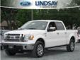 Lindsay Ford
2010 Ford F-150 4WD SuperCrew 145 Lariat
( Stop by and check out this Terrific vehicle )
Call For Price
Click here for finance approval 
888-801-9820
Vin::Â 1FTFW1EV6AKA17944
Engine::Â 330L 8 Cyl.
Mileage::Â 30819
Color::Â WHITE PLATINUM METALLIC