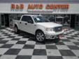 2007 Ford F-150 Lariat Pickup. Stock No 57853. Vehicle ID # 1FTPW12557FA43834. Type New. Manufacturer Ford. Trim Lariat Pickup. Miles 103889 Mi.. Ext White. Int. Color . Body Layout SuperCrew. No of Doors 4. Engine 5.4L V8 Gas. Trans Automatic 4-Speed.