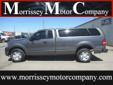 2005 Ford F-150 XL $9,999
Morrissey Motor Company
2500 N Main ST.
Madison, NE 68748
(402)477-0777
Retail Price: Call for price
OUR PRICE: $9,999
Stock: N6737B
VIN: 1FTRF12W15NA84059
Body Style: Pickup Truck
Mileage: 105,387
Engine: 8 Cyl. 4.6L