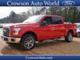2016 Ford F-150 XLT $50,230
Crowson Auto World
541 Hwy. 15 North
Louisville, MS 39339
(888)943-7265
Retail Price: Call for price
OUR PRICE: $50,230
Stock: 8010T
VIN: 1FTEW1EFXGKD08010
Body Style: 4x4 XLT 4dr SuperCrew 5.5 ft. SB
Mileage: 0
Engine: 8