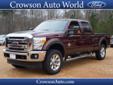 2016 Ford F-250 Super Duty $67,495
Crowson Auto World
541 Hwy. 15 North
Louisville, MS 39339
(888)943-7265
Retail Price: Call for price
OUR PRICE: $67,495
Stock: 8413T
VIN: 1FT7W2BTXGEB48413
Body Style: 4x4 Lariat 4dr Crew Cab 6.8 ft. SB Pickup
Mileage: