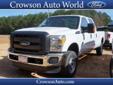 2016 Ford F-350 Super Duty XL $53,250
Crowson Auto World
541 Hwy. 15 North
Louisville, MS 39339
(888)943-7265
Retail Price: Call for price
OUR PRICE: $53,250
Stock: 4272T
VIN: 1FT7W3BT1GEB44272
Body Style: 4x4 XL 4dr Crew Cab 6.8 ft. SB SRW Pickup