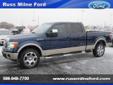 Russ Milne Ford
586-948-7700
2009 Ford F-150 4WD SuperCrew 157 Lariat Pre-Owned
Interior Color
Tan
Make
Ford
Engine
5.4L
VIN
1FTPW14V99KA76536
Mileage
27376
Stock No
13829A
Exterior Color
Dark Blue Pearl Metallic
Special Price
Call for Price
Transmission