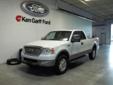 Ken Garff Ford
597 East 1000 South, American Fork, Utah 84003 -- 877-331-9348
2004 Ford F-150 Supercab 145 Lariat 4WD Pre-Owned
877-331-9348
Price: $13,115
Check out our Best Price Guarantee!
Click Here to View All Photos (16)
Free CarFax Report
Â 
Contact