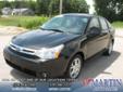 Tim Martin Bremen Ford
1203 West Plymouth, Bremen, Indiana 46506 -- 800-475-0194
2009 Ford Focus SES Pre-Owned
800-475-0194
Price: $12,995
Description:
Â 
Just in, is a one owner 2009 Ford Focus with only 31,043 miles! This car looks great, and has been