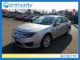 2010 Ford Fusion SE $12,995
Community Chevrolet
16408 Conneaut Lake Rd.
Meadville, PA 16335
(814)724-7110
Retail Price: Call for price
OUR PRICE: $12,995
Stock: 4534A
VIN: 3FAHP0HA4AR122752
Body Style: 4 Dr Sedan
Mileage: 58,415
Engine: 4 Cyl. 2.5L