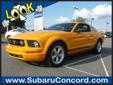 Subaru Concord
853 Concord Parkway S, Â  Concord, NC, US -28027Â  -- 866-985-4555
2008 Ford Mustang Coupe
Low mileage
Call For Price
Free AutoCheck Report on our website! Convenient Location! 
866-985-4555
About Us:
Â 
Â 
Contact Information:
Â 
Vehicle