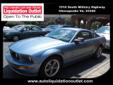 2005 Ford Mustang GT Deluxe $10,977
Pre-Owned Car And Truck Liquidation Outlet
1510 S. Military Highway
Chesapeake, VA 23320
(800)876-4139
Retail Price: Call for price
OUR PRICE: $10,977
Stock: A40118A
VIN: 1ZVFT82H355201434
Body Style: 2 Dr Coupe