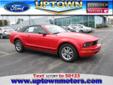 Uptown Ford Lincoln Mercury
2111 North Mayfair Rd., Milwaukee, Wisconsin 53226 -- 877-248-0738
2005 Ford Mustang V6 Deluxe - 01 Pre-Owned
877-248-0738
Price: $11,916
Call for a free autocheck report
Click Here to View All Photos (16)
Call for a free