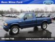 Russ Milne Ford
586-948-7700
2010 Ford Ranger 2WD Reg Cab 112 XLT Pre-Owned
Exterior Color
Vista Blue Metallic
Make
Ford
Engine
2.3L
Year
2010
Condition
Used
Stock No
12667A
Interior Color
Medium Dark Flint
Model
Ranger
Special Price
$12,995
VIN