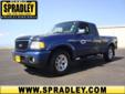Spradley Auto Network
2828 Hwy 50 West, Â  Pueblo, CO, US -81008Â  -- 888-906-3064
2009 Ford Ranger Sport
Call For Price
CALL NOW!! To take advantage of special internet pricing. 
888-906-3064
About Us:
Â 
Spradley Barickman Auto network is a locally, family