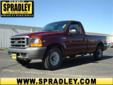 Spradley Auto Network
2828 Hwy 50 West, Â  Pueblo, CO, US -81008Â  -- 888-906-3064
2000 Ford Super Duty F-250 XL
Low mileage
Call For Price
CALL NOW!! To take advantage of special internet pricing. 
888-906-3064
About Us:
Â 
Spradley Barickman Auto network