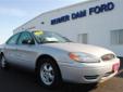 Â .
Â 
2007 Ford Taurus SE
Call (608) 807-0562 ext. 27 for pricing
Beaver Dam Ford
(608) 807-0562 ext. 27
W8356 Howard Dr.,
Beaver Dam, WI 53916
Call or email for your personalized price quote on any vehicle at Beaver Dam Ford. Beaver Dam Ford is a CarFax